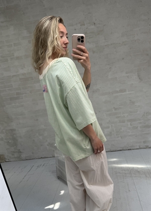 Gixy stripe tee Absinthe Stripes American Vintage 